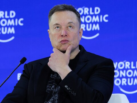 Elon Musk, de CEO van Tesla, X en xAI.