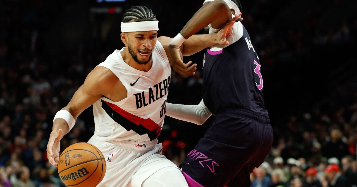 Toumani Camara kan nederlaag van Portland niet afwenden, OKC van geblesseerde Ajay Mitchell blijft w