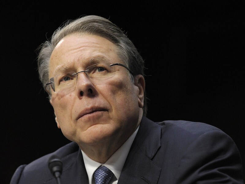 NRA-voorzitter Wayne LaPierre.