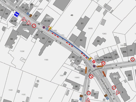 Tijdens de nutswerken in de Pamelse Klei wordt het verkeer richting Liedekerke omgeleid via de Molenstraat en Gasthuisstraat.
