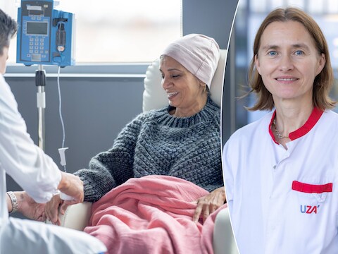 Longkankerspecialiste Annelies Janssens (UZA) legt uit wat het belang is van het tijdstip van een kankerbehandeling.