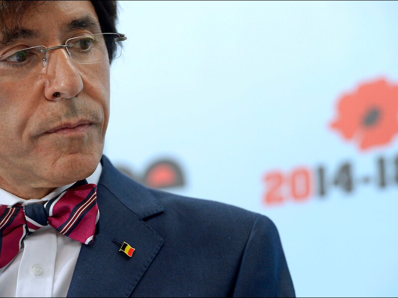 Premier Elio Di Rupo.