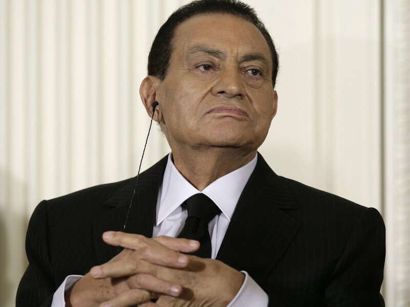 Hosni Moebarak.