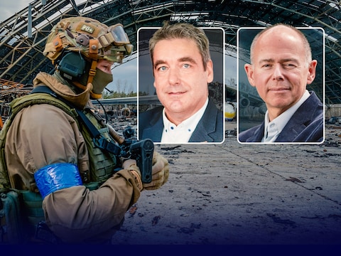 Hoe groot is de impact van oorlogen op ons vliegverkeer? Luchtvaarteconoom Wouter Dewulf (links) en defensiespecialist Roger Housen (rechts) leggen uit. 