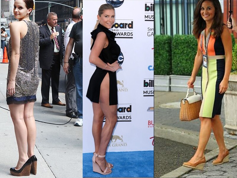 Emma Watson, Kesha en Pippa Middleton.