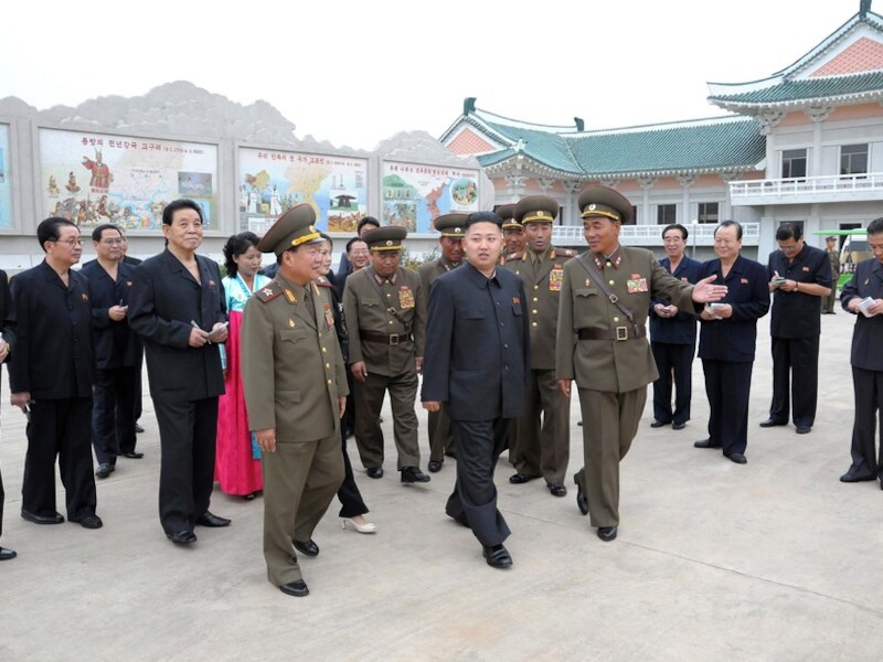 Kim Jong-un, de Noord-Koreaanse leider.