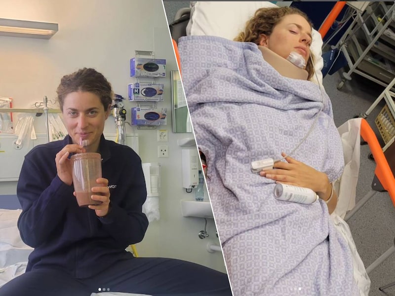 “Heeft er iemand recepten voor smoothies?”: Marlen Reusser grapt op Instagram na zware valpartij in Ronde van Vlaanderen