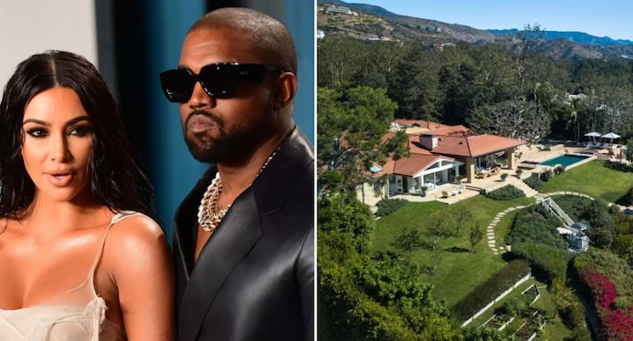 BINNENKIJKEN. In deze chique villa proberen Kim Kardashian en Kanye West  hun relatie te redden | Celebrities | hln.be