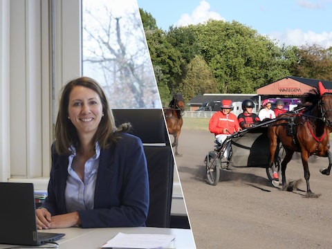 Cindy Vanhoutte, schepen in Waregem, mag deelnemen aan de sulky race voor het goede doel
