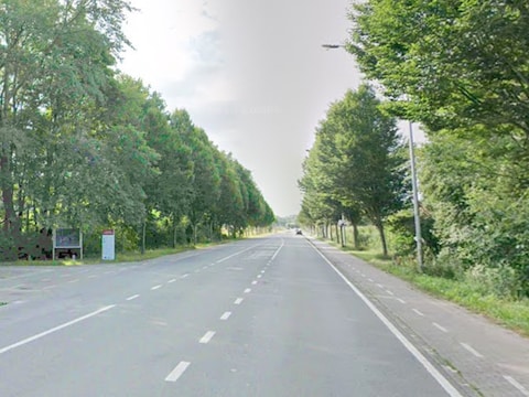De Doornstraat tussen Wilrijk en Edegem.