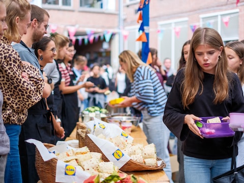 Met de actie Goed Begonnen zorgt Brooddoosnodig voor gezond eten op de eerste schooldag in BA Stassart