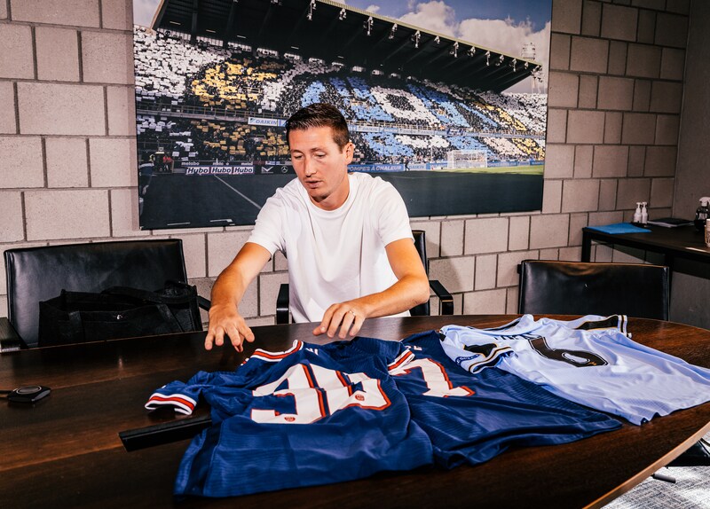 Maillot Hans Vanaken – Club Bruges, Porté Et Signé, Pièce Unique