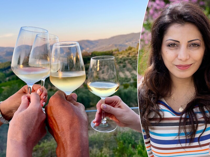 Sommelier Sepideh Sedaghatnia legt uit of je het droge weer van de afgelopen dagen proeft in je wijnglas.