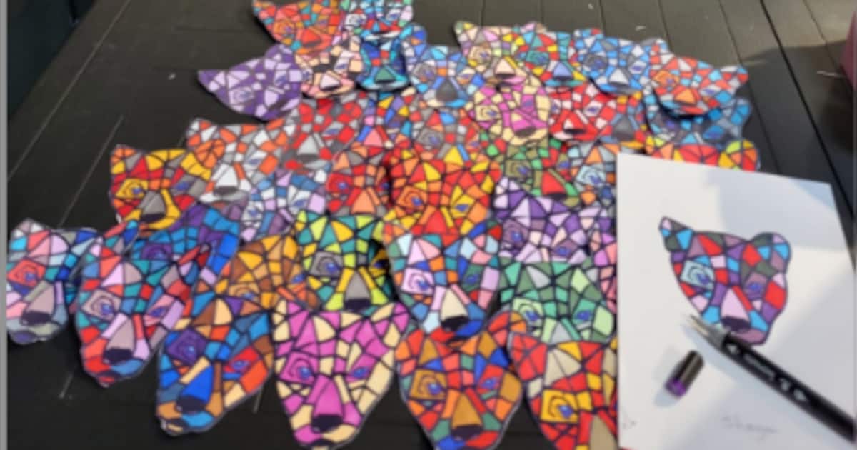 ‘Plant een Panter’-kunstwerk van jeugdinstelling De Kempen ingehuldigd ...