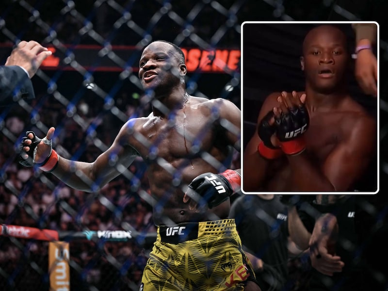Met een vernietigende KO: Belg Losene Keita boekt eerste UFC-zege en trakteert zichzelf op een applaus