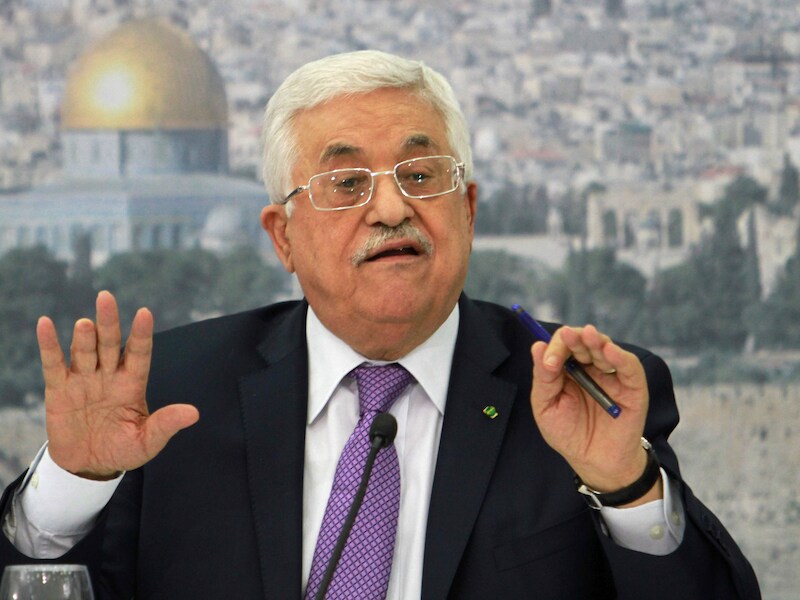 De Palestijnse president Mahmoud Abbas.