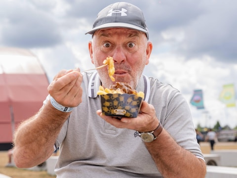 HLN-chef Piet Huysentruyt gaat op culinaire ontdekkingstocht op Pukkelpop.