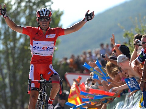 Joaquim Rdriguez won dit jaar onder meer de zesde rit in de Vuelta;