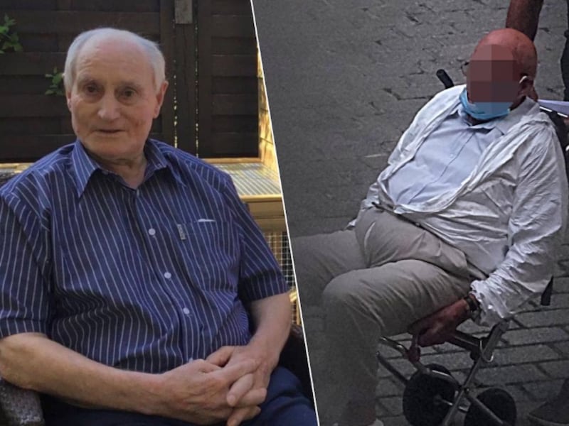 Daniel Vanrenterghem was 93 toen de 90-jarige Aloïs D. (rechts) hem begin dit jaar doodstak in het woonzorgcentrum in het West-Vlaamse Dentergem.