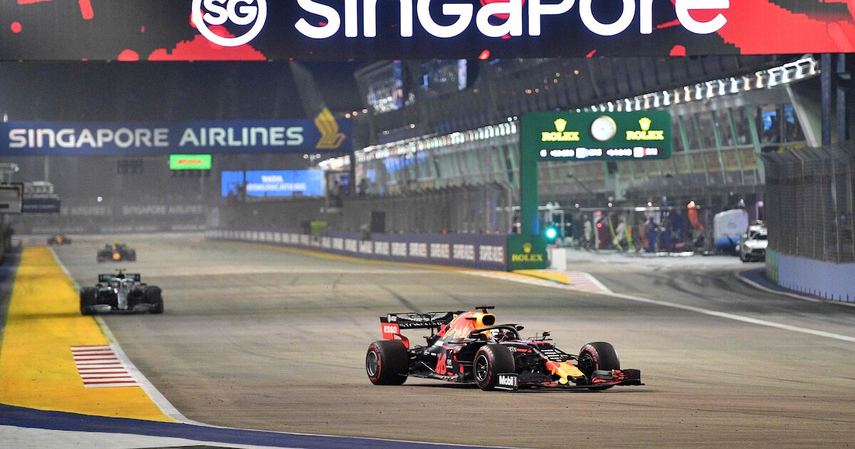 Onze watcher weet dat bevolking in Singapore Formule 1 niet lust (en ...