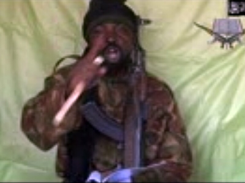 Abubakar Shekau, leider van Boko Haram.