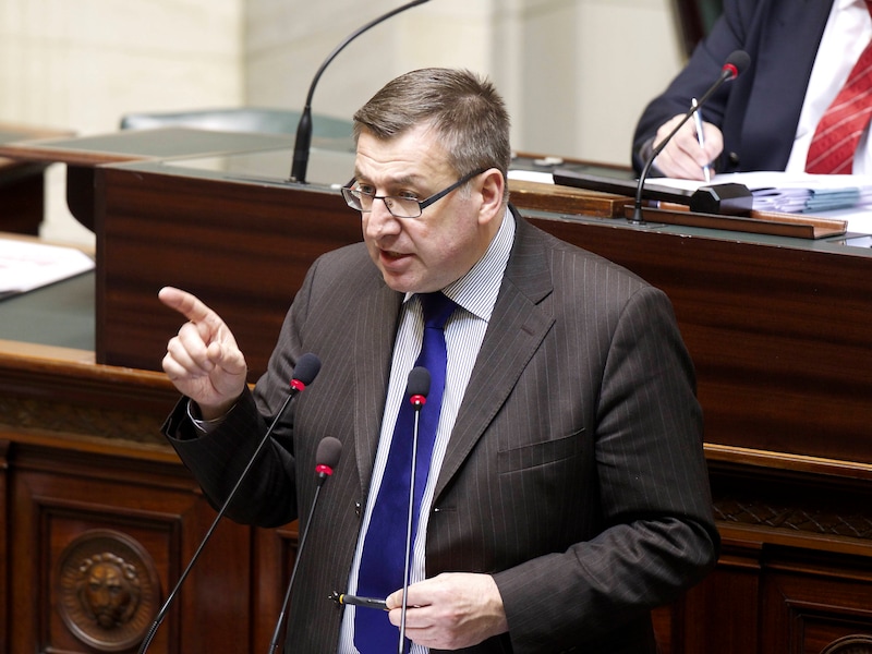 Vicepremier en Minister van Financiën Steven Vanackere (CD&amp;V).