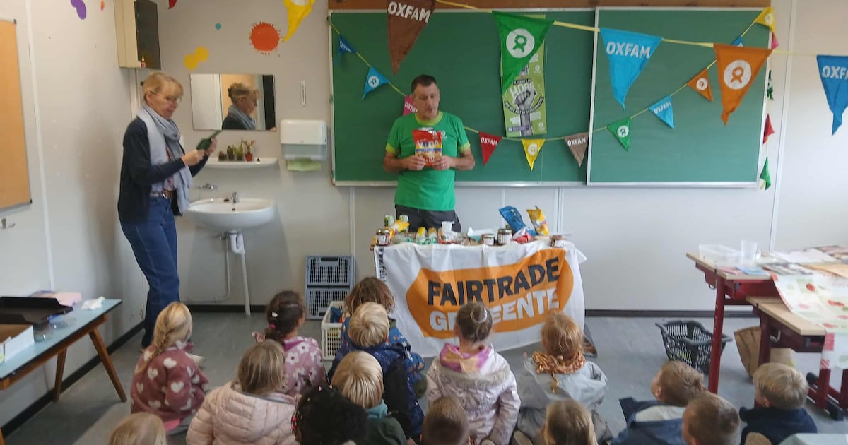 VBS ‘t Wimpelke draagt eerlijke handel hoog in het vaandel