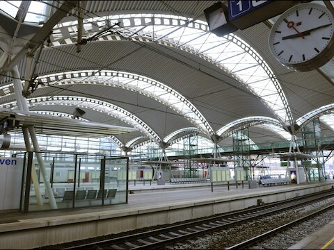 Het station van Leuven. (archieffoto)