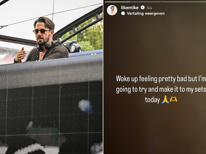 Slechte nacht of niet: Like Mike draait - al voor de derde keer - zonder broer Dimitri Vegas op Tomorrowland