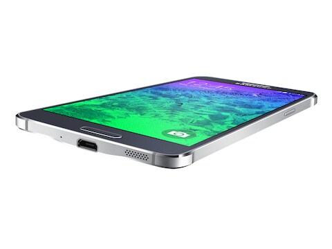 De Galaxy Alpha, het nieuwe vlaggenschipmodel van Samsung.