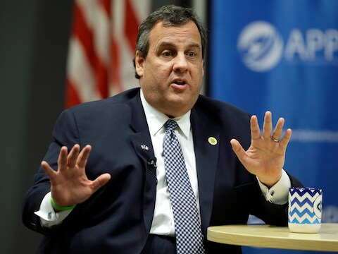 Republikeins presidentskandidaat Chris Christie.