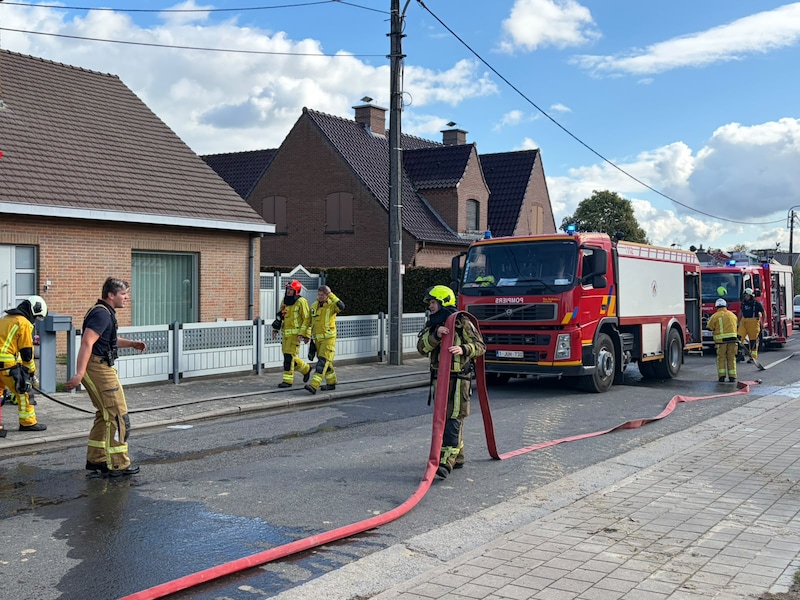 Brand in kelder van villa in Rekkem terwijl bewoners niet thuis zijn