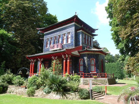 Japanse villa in de Boniverlei in Edegem
