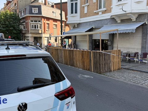 Er werd een perimeter ingesteld rond het café