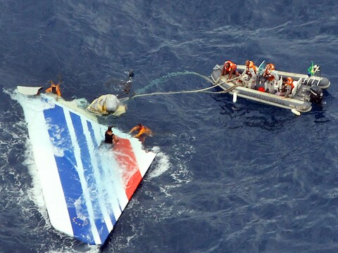 De Airbus van Air France stortte op 1 juni 2009 in zee. Alle 228 inzittenden kwamen om het leven.
