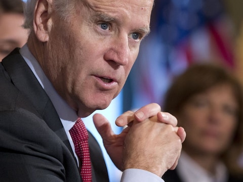 De Amerikaanse vicepresident Joe Biden