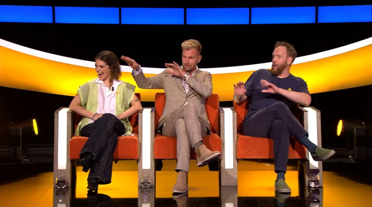 Plots gaat het in 'De Slimste mens' over 'dé vrouw': Roel Steeno overvalt  Ruben Van Gucht met hint naar Blanka Vlašić | TV | HLN.be