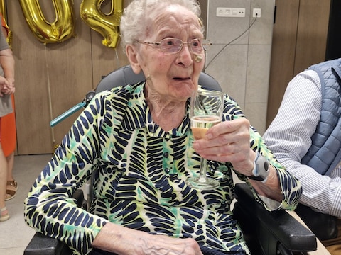 Irène Decuypere is geboren op 21 augustus 1922 en bereikte vandaag de kaap van 104 jaar