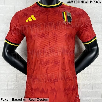 Vlammen de Rode Duivels binnenkort in deze vuurrode shirts?