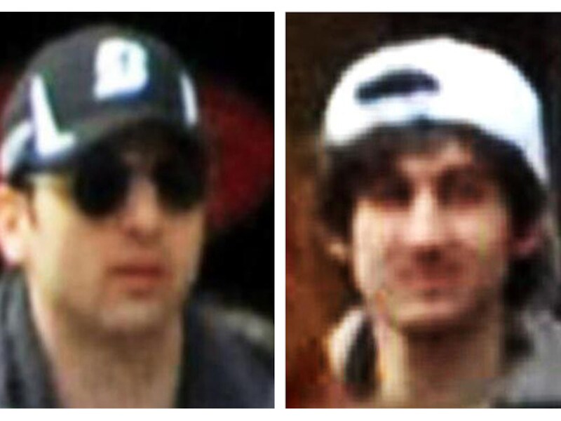 Tamerlan Tsarnaev (links) met zijn broer Dzhokhar.