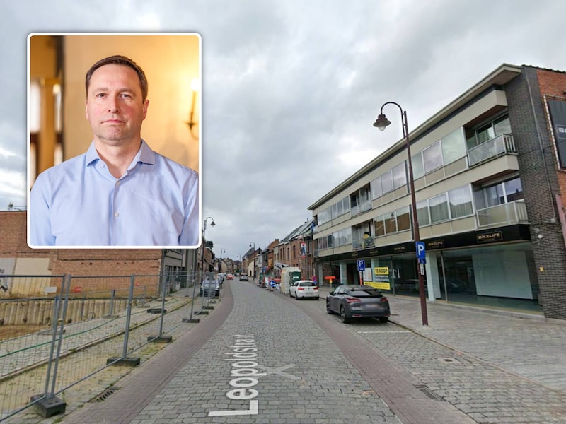 De feiten speelden zich af in de Leopoldstraat in Duffel. Inzet: parketwoordvoerder Kristof Aerts