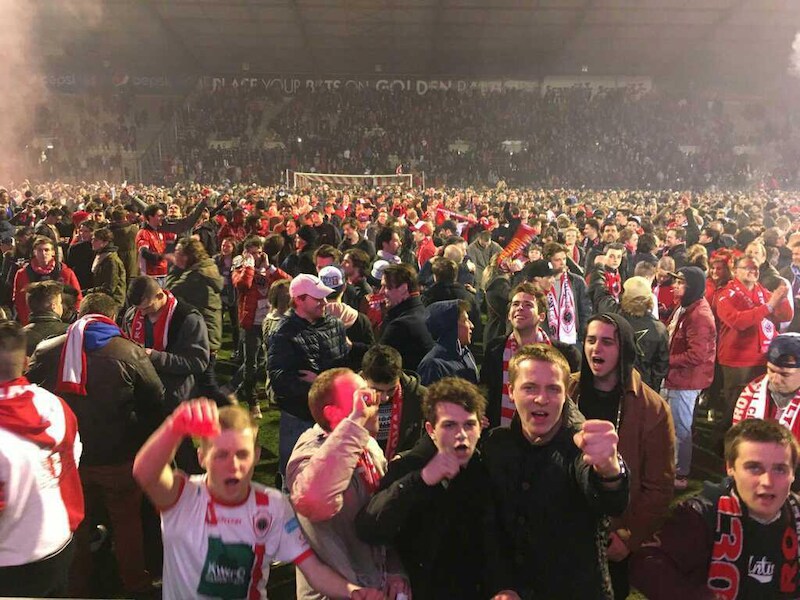 Felicitaties voor Antwerp stromen binnen: "Stamnummer 1 is terug waar het hoort te zijn, in eerste klasse"