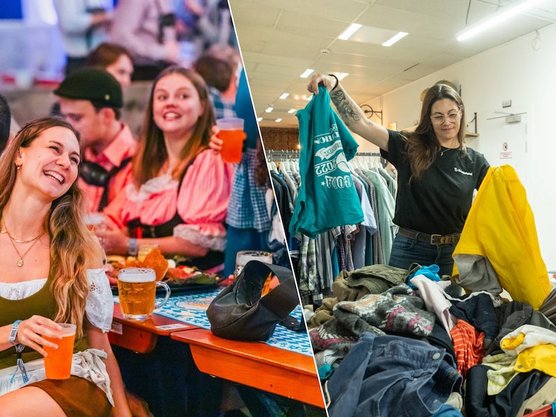 De Leuvense Oktoberfeesten beloven weer twee dagen groot feest., Kringloopwinkels vieren dit weekend dag van de kringwinkel.
