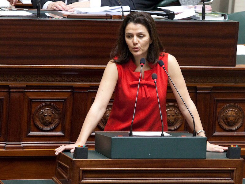 CD&amp;V-Kamerlid Nahima Lanjri.
