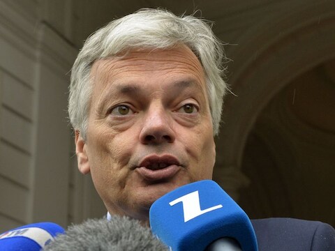 Minister van Buitenlandse Zaken Didier Reynders.