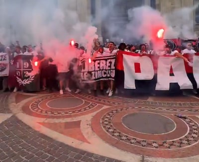 De spanning stijgt in Boedapest: ultra’s van PSG zorgen voor sfeer in stadscentrum
