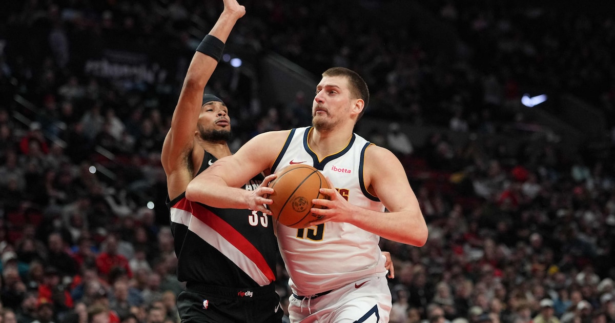 Toumani Camara en Portland lijden tegen Denver van sterspeler Nikola Jokic 30ste seizoensnederlaag