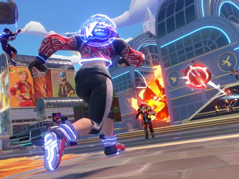 Trefbal werd tot een opzwepende multiplayergame verheven in 'Knockout City'.