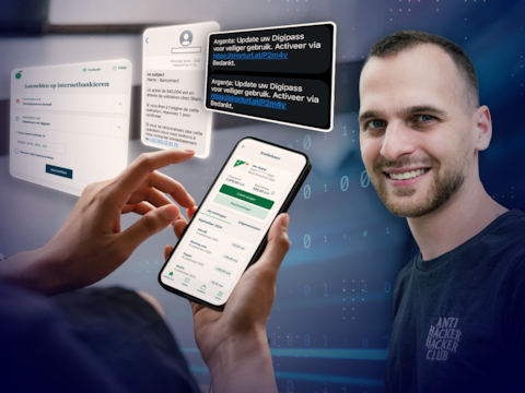 Ethisch hacker Inti De Ceukelaire wist het controlepaneel van Argenta-phishers te kraken en blokkeerde hun campagnes.