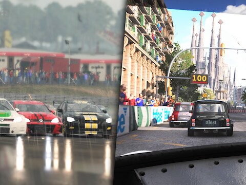 Keihard racen op mooie circuits: dat is GRID. 